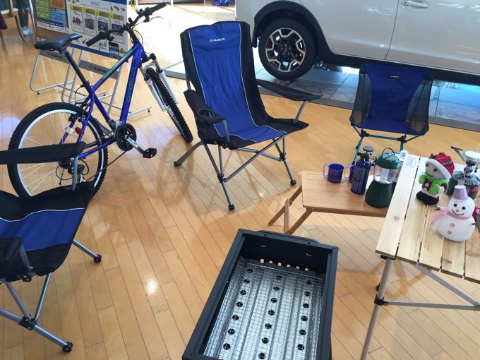 SUBARUアウトドアグッズ