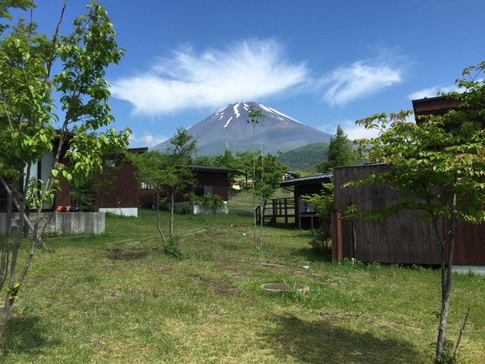 5月の富士山が美しい