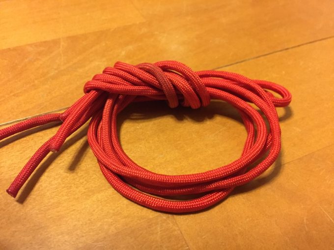 WILD-1で購入したナイロン製ロープ