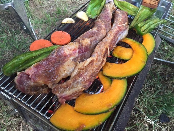 コストコの壺漬けカルビをユニセラで焼く