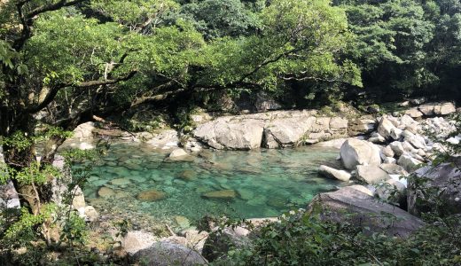 [夏旅2018]キャンプinn海山で透明度抜群の銚子川ブルーに魅せられる