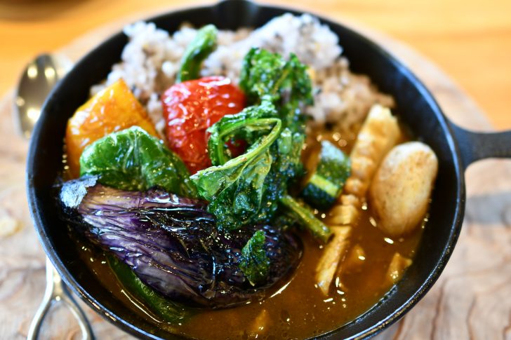 THE FARM CAFEの名物「焼きカレー」