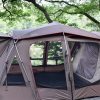 遮光性と通気性に優れた万能テントで過ごす真夏の川遊びキャンプ