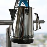 重曹クレンザーでキレイになったキャンプケトル