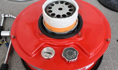 アルパカストーブに新しい芯を取り付けてみた