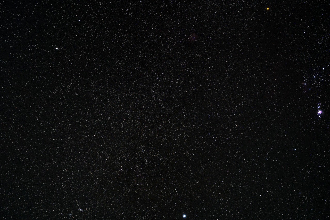 Flickrに載せたマクロレンズでの星空写真