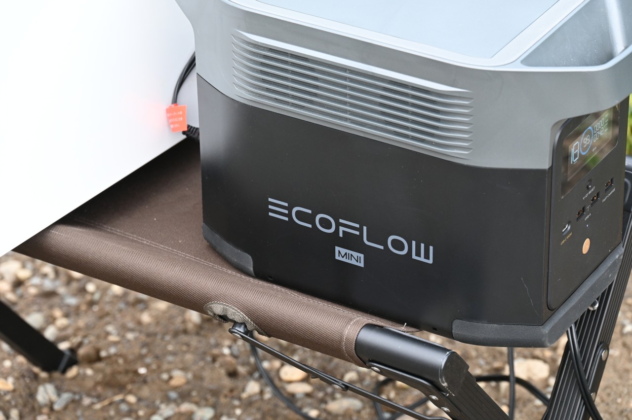 EcoFlow DELTA miniはバランス型ポータブル電源