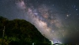 キャンプマナビスで星空撮影。海サイトから天の川×テント星景